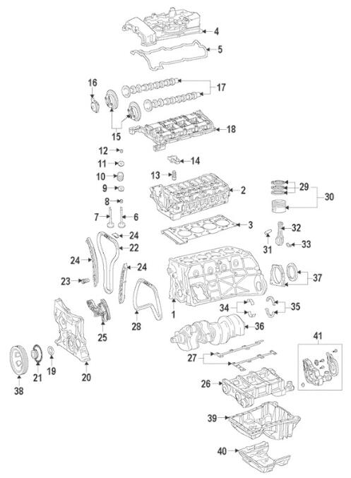 Mercedes Engine Valve Spring 2710530920